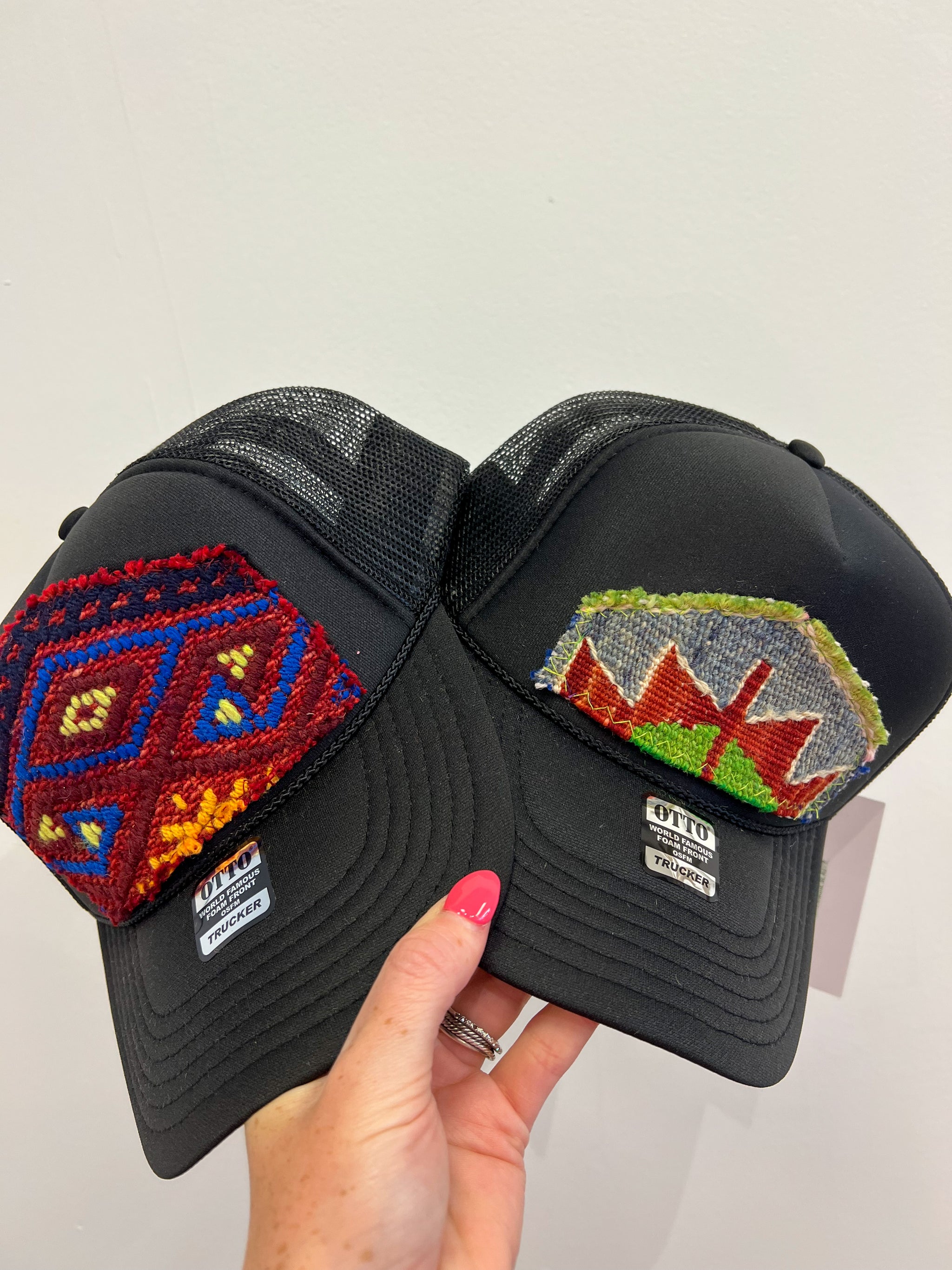 Orijinal Design Black Colorful Kilim Patch Trucker Hat NEW WITH TAGS Orijinal (@orijinal.design) • Instagram photos and videos main image 4